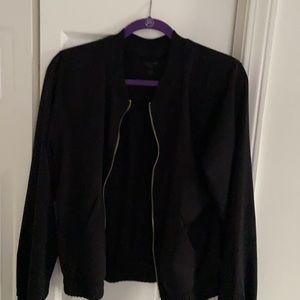 Black active bomber jacket